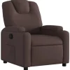 vidaXL Relaxsessel Dunkelbraun Stoff Modell 28* Sessel