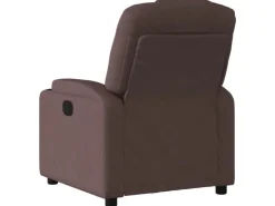 vidaXL Relaxsessel Dunkelbraun Stoff Modell 28* Sessel
