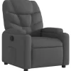 vidaXL Relaxsessel Dunkelgrau Stoff Modell 59