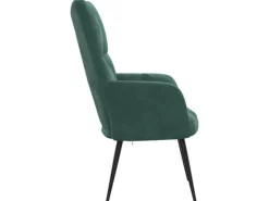 vidaXL Relaxsessel Dunkelgrün Samt Modell 9