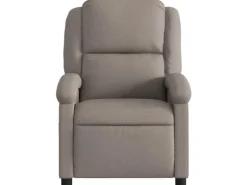 vidaXL Relaxsessel Elektrisch Taupe Stoff Modell 23* Sessel