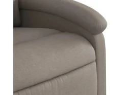 vidaXL Relaxsessel Elektrisch Taupe Stoff Modell 23* Sessel