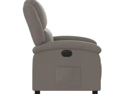 vidaXL Relaxsessel Elektrisch Taupe Stoff Modell 23* Sessel