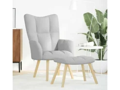 vidaXL Relaxsessel mit Fußhocker er Stoff 4016777* Sessel