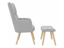 vidaXL Relaxsessel mit Fußhocker er Stoff 4016777* Sessel