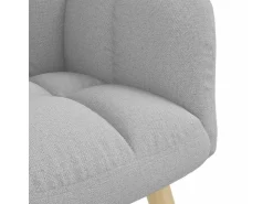 vidaXL Relaxsessel mit Fußhocker er Stoff 4016777* Sessel