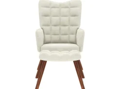 vidaXL Relaxsessel mit Hocker Samt 4016830
