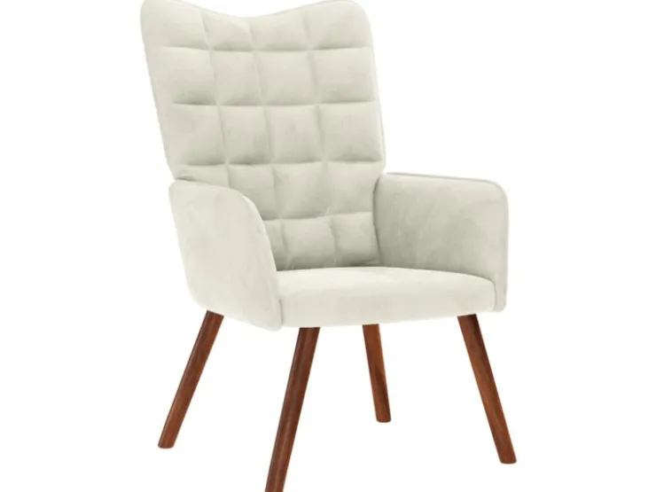 vidaXL Relaxsessel mit Hocker Samt 4016830
