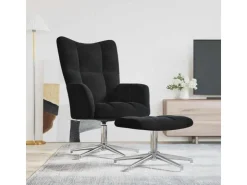 vidaXL Relaxsessel mit Hocker Samt 328134* Sessel|Hocker
