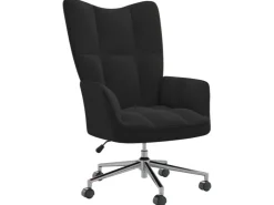 vidaXL Relaxsessel Schwarz Samt Modell 13