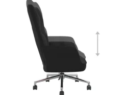 vidaXL Relaxsessel Schwarz Samt Modell 13