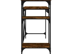 vidaXL Schreibtisch mit Regal Räuchereiche 105x50x90 cm Holzwerkstoff 826716* Weitere Regale