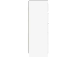 vidaXL Schubladenschrank Weiß 60x36x103 cm Holzwerkstoff