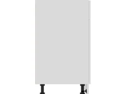 vidaXL Schubunterschrank Weiß 80x46x81,5 cm Holzwerkstoff