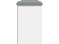 vidaXL Schuhbank Weiß 102x32x50 cm Holzwerkstoff