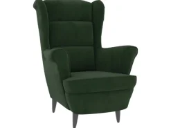 vidaXL Sessel Dunkelgrün Samt Modell 1