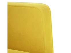 vidaXL Sessel mit Armlehnen Gelb 53 cm Samt 4100558