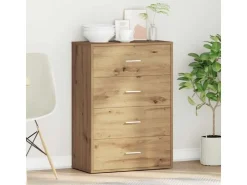 vidaXL Sideboard Artisan-Eiche 60 x 31 x 84 cm Holzwerkstoff 871673* Sideboards