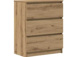 vidaXL Sideboard Artisan-Eiche 60x35x76 cm Holzwerkstoff 862492