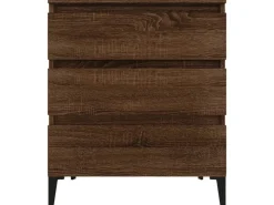 vidaXL Sideboard Braun Eichen-Optik 60x35x70 cm Holzwerkstoff 823055