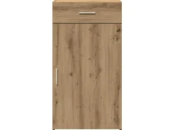 vidaXL Sideboard Eiche Handwerklich 50 x 42,5 x 93 cm Holzwerkstoff 868760* Sideboards