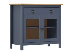 vidaXL Sideboard Hill 90x40x80 cm Massivholz Kiefer 288941* Sideboards