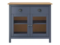 vidaXL Sideboard Hill 90x40x80 cm Massivholz Kiefer 288941* Sideboards