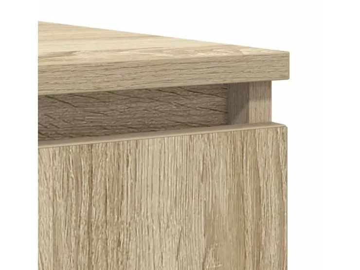 vidaXL Sideboard mit Schubladen Sonoma-Eiche 100,5x35x76 cm 3328446* Sideboards
