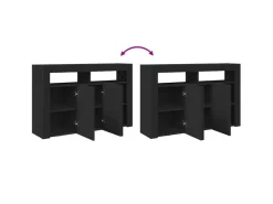 vidaXL Sideboard 116 x 30 x 75 cm Holzwerkstoff 3333877