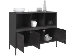 vidaXL Sideboard 100,5x39x79 cm Stahl 843090* Sideboards