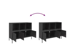 vidaXL Sideboard 100,5x39x79 cm Stahl 843090* Sideboards
