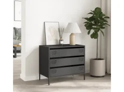 vidaXL Sideboard 68x39x58,5 cm Kaltgewalzter Stahl 851292