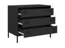 vidaXL Sideboard 68x39x58,5 cm Kaltgewalzter Stahl 851292