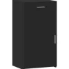 vidaXL Sideboard Schwarz 50x42,5x93 cm Holzwerkstoff 846293