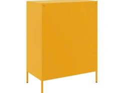 vidaXL Sideboard Senf 68x39x89 cm Stahl 842985* Sideboards|Kommode