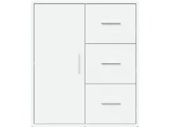 vidaXL Sideboard Weiß 60x31x70 cm Holzwerkstoff 840471
