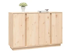 vidaXL Sideboard 120x35x80 cm Massivholz Kiefer 814494* Sideboards|Kommode