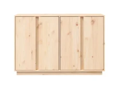 vidaXL Sideboard 120x35x80 cm Massivholz Kiefer 814494* Sideboards|Kommode