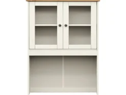 vidaXL Sideboard-Aufsatz VIGO 78x30x100 cm Massivholz Kiefer 353206* Vitrinen