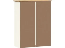 vidaXL Sideboard-Aufsatz VIGO 78x30x100 cm Massivholz Kiefer 353206* Vitrinen