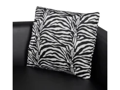 vidaXL 2-Sitzer-Sofa Kunstleder Schwarz Modell 1* Sofas