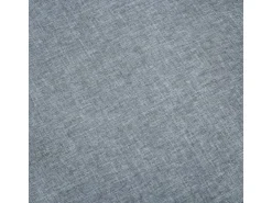 vidaXL 2-Sitzer-Sofa Stoff Hellgrau