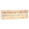 vidaXL Spatzenhaus 5-fach 68x15x21 cm Tannenholz* Vogelbedarf