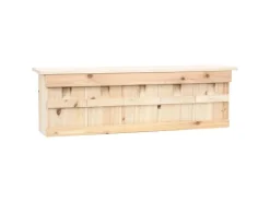 vidaXL Spatzenhaus 5-fach 68x15x21 cm Tannenholz* Vogelbedarf