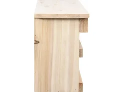 vidaXL Spatzenhaus 5-fach 68x15x21 cm Tannenholz* Vogelbedarf