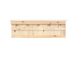 vidaXL Spatzenhaus 5-fach 68x15x21 cm Tannenholz* Vogelbedarf