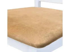 vidaXL Stehtisch und 4 Barhocker Holz Weiß* Tische