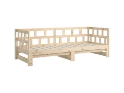 vidaXL Tagesbett Ausziehbar Massivholz Kiefer 2x(90x200) cm1279738* Sofas