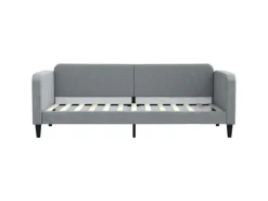 vidaXL Tagesbett Hellgrau 80x200 cm Stoff1843713
