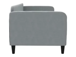 vidaXL Tagesbett Hellgrau 80x200 cm Stoff1843713